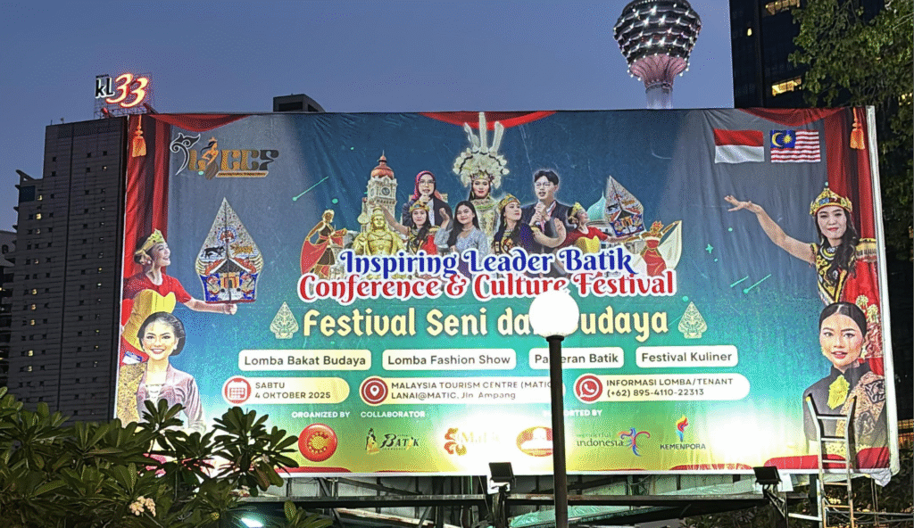 Sukses Terselenggara! Inspiring Leader Batik Conference & Culture Festival 2025 Warnai Kuala Lumpur dengan Pesona Budaya Indonesia
